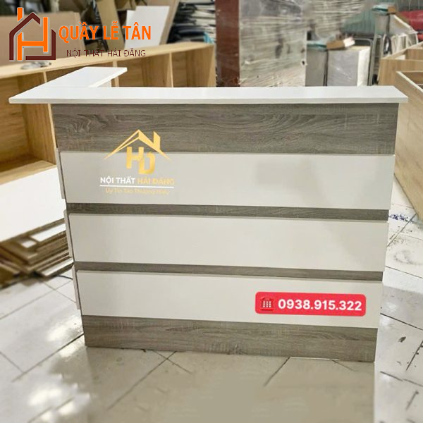 kích thước quầy lễ tân theo tiêu chuẩn