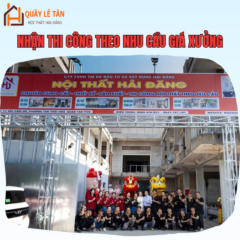 Nội Thất Hải Đăng thi công giá rẻ