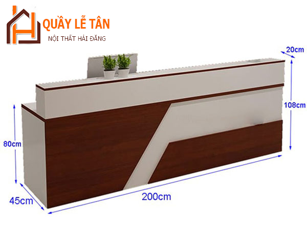 kich thuoc quay le tan khach san kich thuoc quay le tan khach san