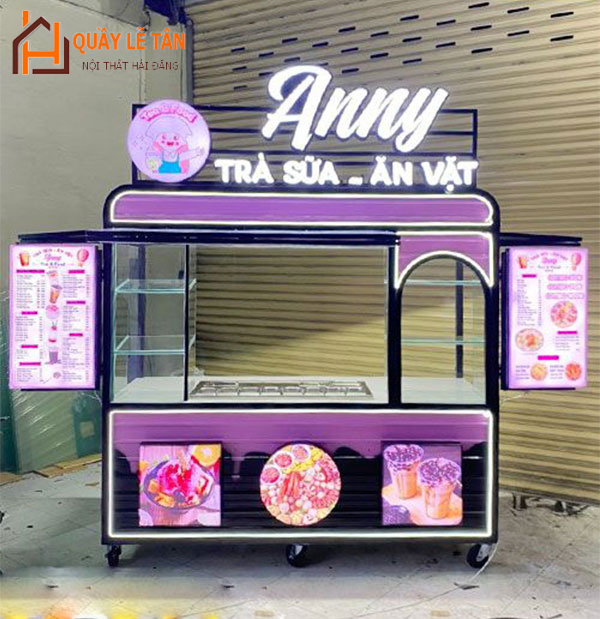 quay ban tra sua luu dong