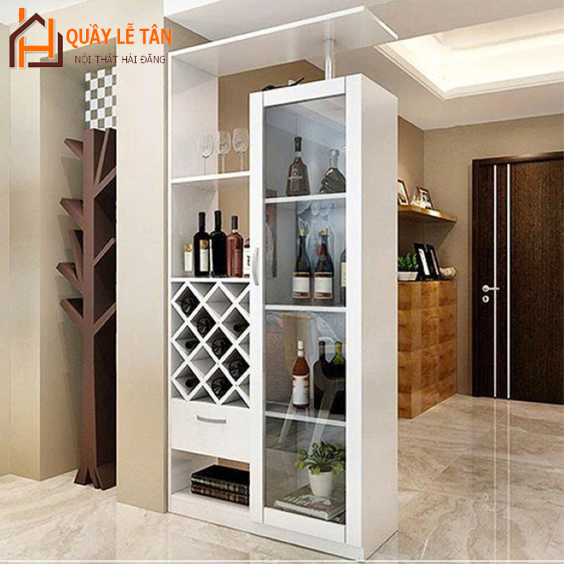 tu ruou (6) Tủ Rượu Trang Trí Phòng Khách Cao Cấp