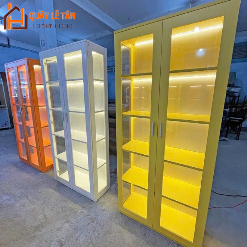 tu trung bay nhieu mau sac thiet ke tinh te sang trong (1) Tủ Trưng Bày Nhiều Màu Sắc Thiết Kế Tinh Tế, Sang Trọng