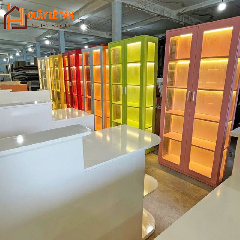 tu trung bay nhieu mau sac thiet ke tinh te sang trong (5) Tủ Trưng Bày Nhiều Màu Sắc Thiết Kế Tinh Tế, Sang Trọng