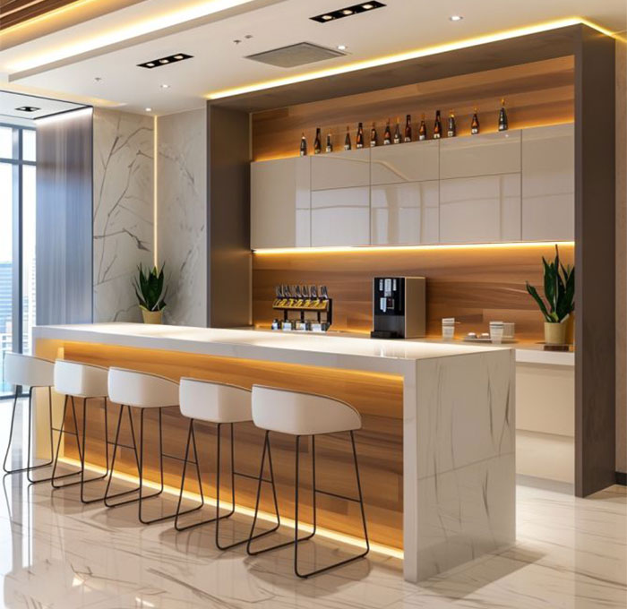 mau quay bar dep trong nha
