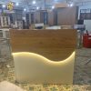 Quầy thu ngân led uốn sóng
